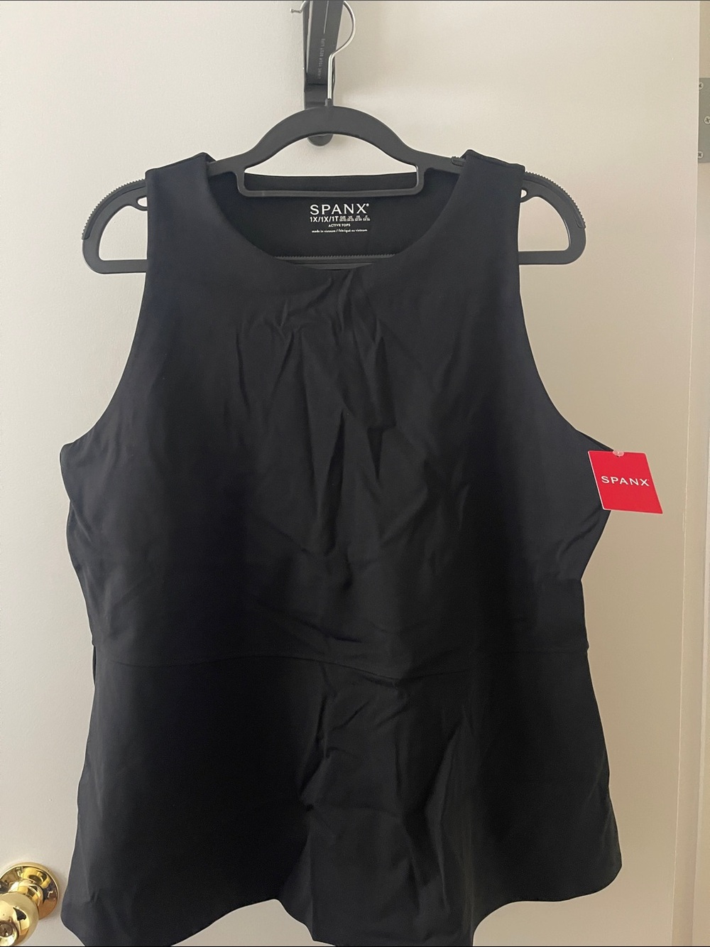 SPANX Black Sculpting Tank Top